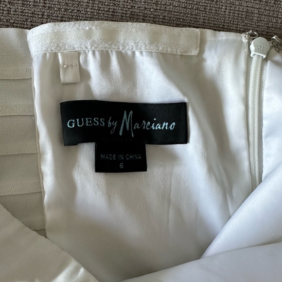 Guess by Marciano white strapless dress size 06 - Picture 3 of 6